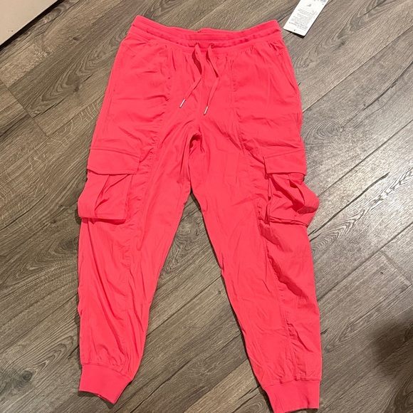 lululemon athletica Pants - lululemon Dance Studio Relaxed-Fit Cargo Jogger – Bright Coral – Size M – NWT